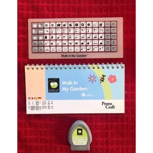 WALK IN MY GARDEN CRICUT CARTRIDGE-IN GREAT CONDITION!